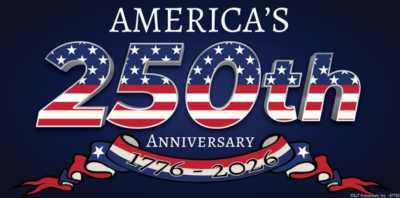 250 Year Anniversary of the USA in 2026
