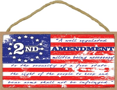 2nd Amendment - American flag with second amendment written in the stripes … 13785