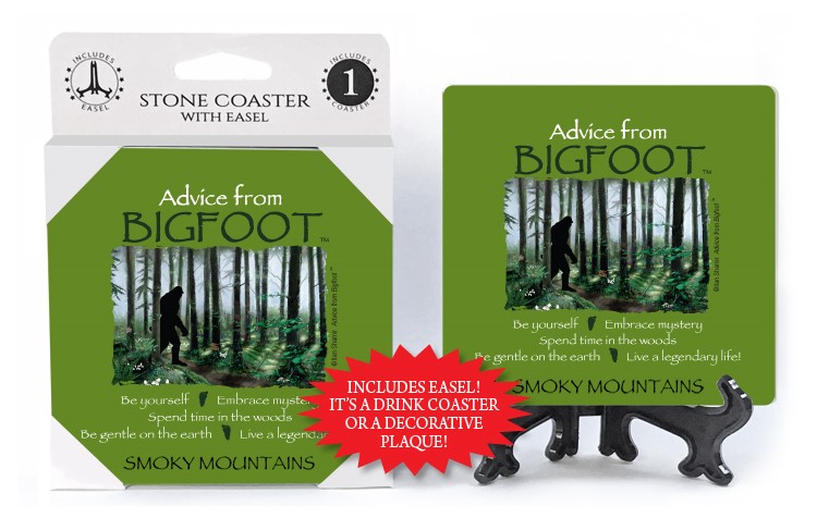 Bigfoot / Advice From - 4" x 4" Table Coaster 16279