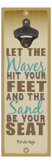 Let the waves hit your feet and the sand be your seat 07416