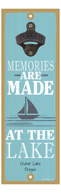 Memories are made at the lake (sailboat image) 07441