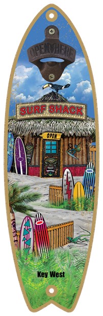 Surf Shack - Surfboard bottle opener 27003