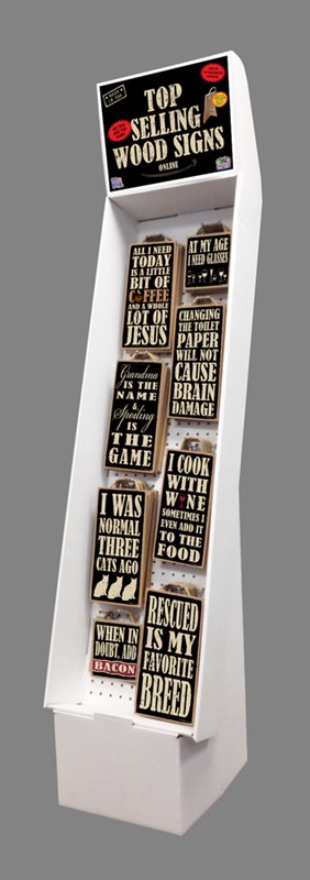 AMAZON TOP SELLING SIGNS Cardboard Floor Display 48949