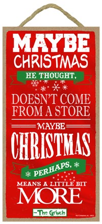 Maybe Christmas, he thought, doesn't come from a store. Maybe Christmas perhaps 94684