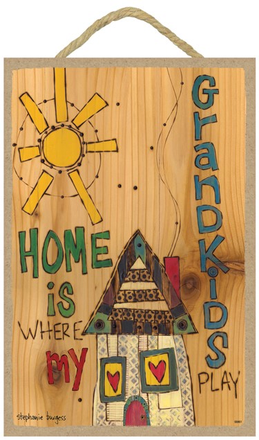 Home Is Where My Grandkids Play - Painted Peace 55951