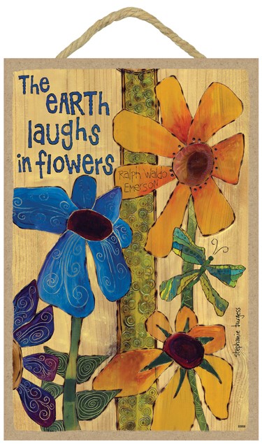 The Earth Laughs In Flowers - Painted Peace 55956