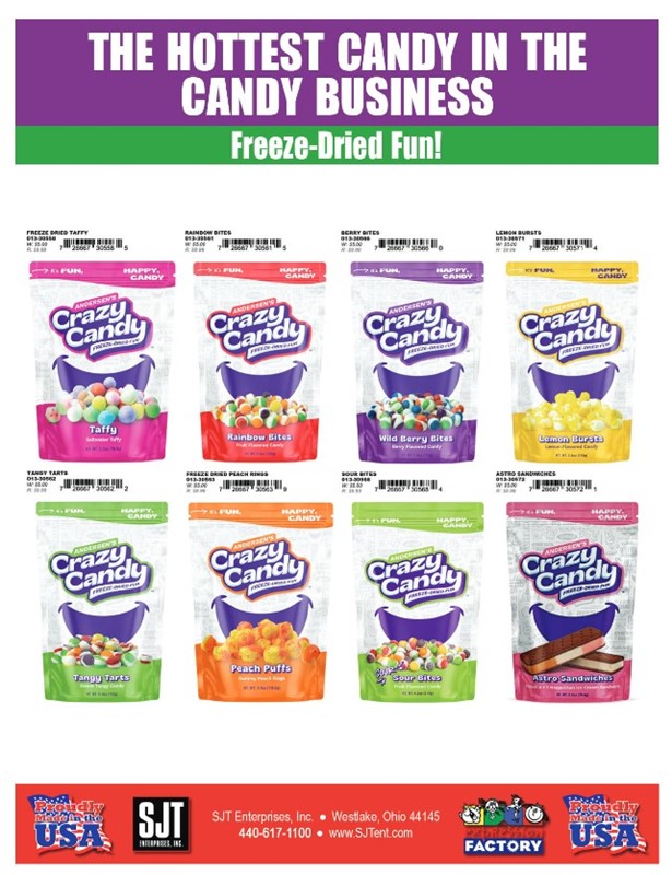 "1"- Crazy Candy 120 (Refill) CrazyCandy120