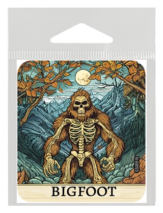 Bigfoot Tarot Card Sticker SS00468