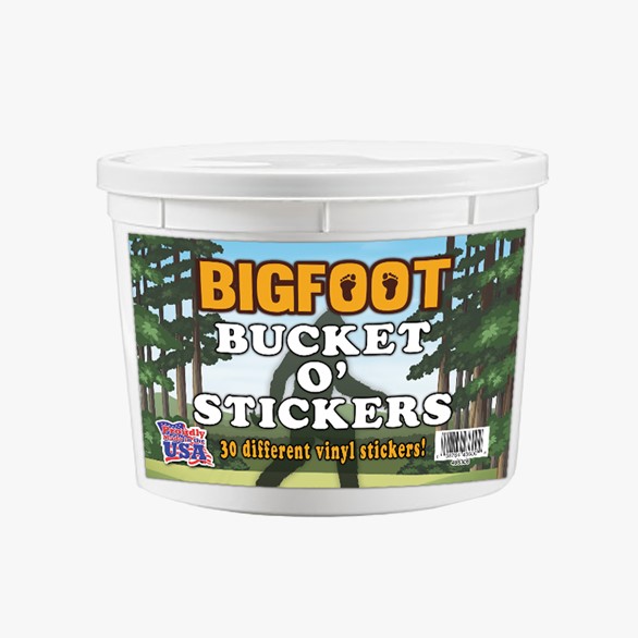 Bigfoot Bucket o' Stickers   Big Foot 488308