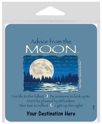 Advice from the Moon Large Sticker 47066