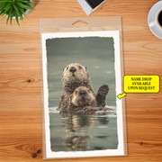 Sea Otters Journal 5.5" x 8.5" Booklet 01004 View 2