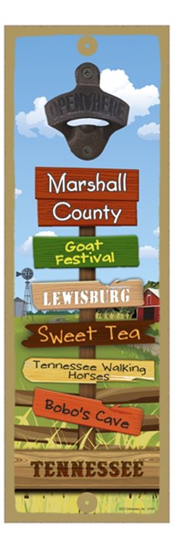 Farm / Country Theme - Barn w/wind mill and silo - Destination Sign Post
