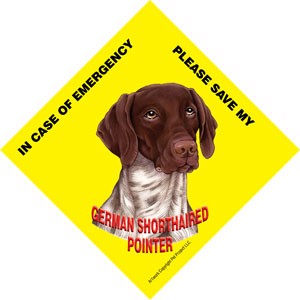 In Case of Emergency Please Save my German Shorthaired Pointer / Save My Pe…