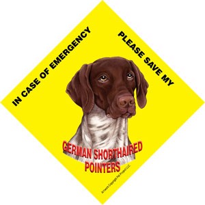 In Case of Emergency Please Save my German Shorthaired Pointers / PLURAL Sa…