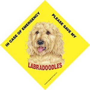 In Case of Emergency Please Save my Labradoodles / PLURAL Save My Pet signs…