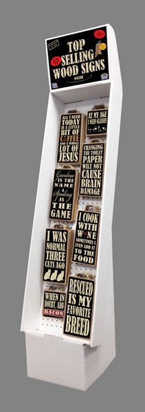 AMAZON TOP SELLING SIGNS Cardboard Floor Display
