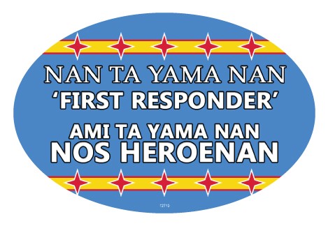 Aruba - Nan ta yama nan 'First Responder' Ami ta yama nan NOS HEROENAN