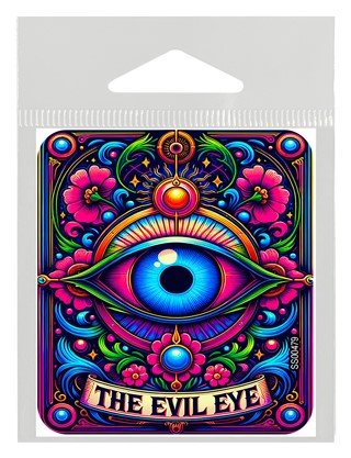 The Evil Eye Tarot Card Stickers