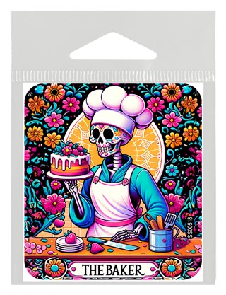 The Baker Tarot Card Stickers