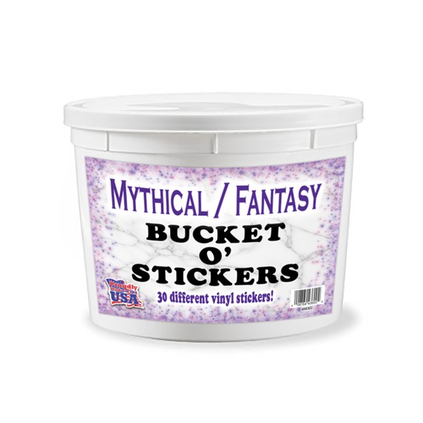 Mythical / Fantasy Bucket o' Stickers
