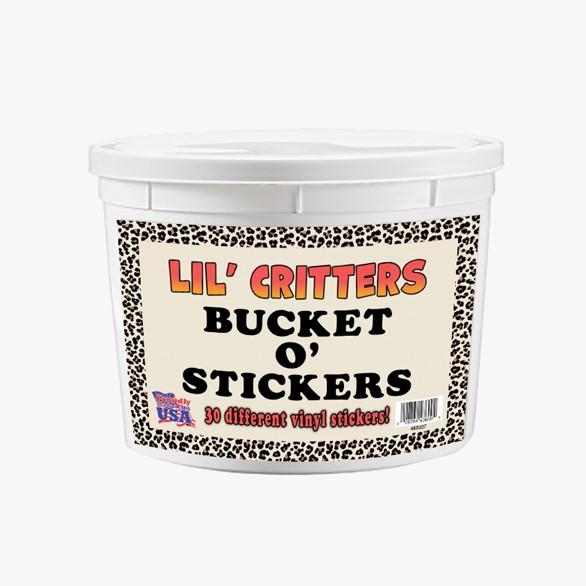 1 - Lil' Critters Bucket o' Stickers