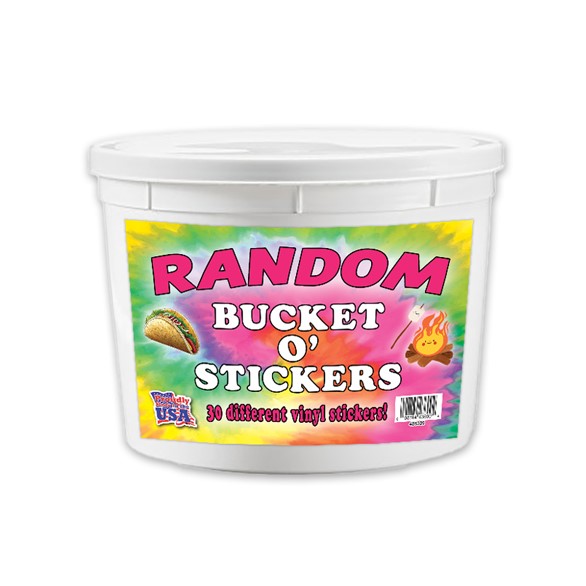 Random Bucket o' Stickers
