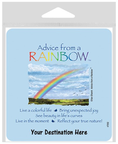 Advice from a Rainbow Large Sticker