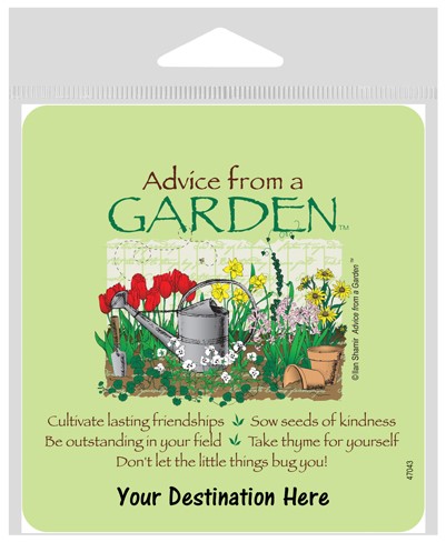 Advice from a Garden Large Sticker