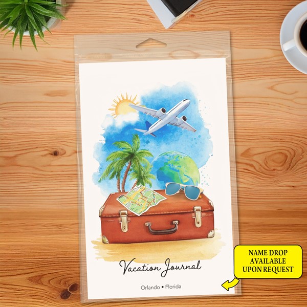 Vacation Journal 5.5" x 8.5" Booklet