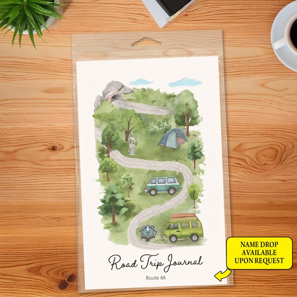 Road Trip Journal 5.5" x 8.5" Booklet