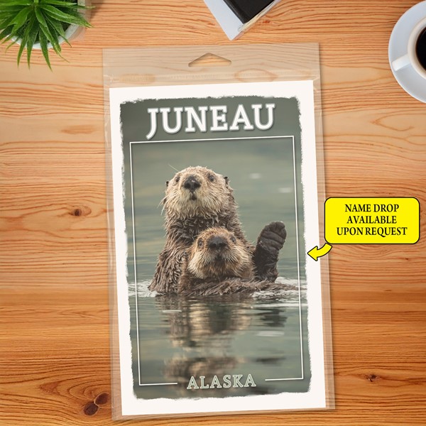 Sea Otters Journal 5.5" x 8.5" Booklet