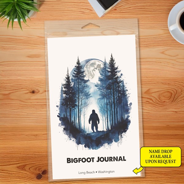 Bigfoot Journal 5.5" x 8.5" Booklet