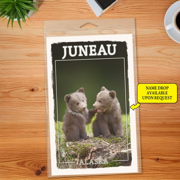 Grizzly cubs Journal  5.5" x 8.5" Booklet